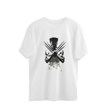Men’s Web Series Wolverine Printed Oversized T-shirt