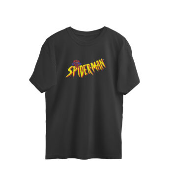 Marvel Spiderman Printed Oversized T-shirt