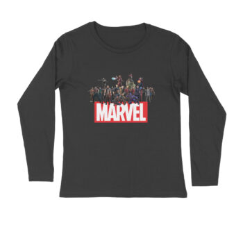 Marvel Avengers Team Printed Full Sleeve T-shirt