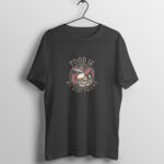 Men’s Foodie Food Is My Best Friend Printed Half Sleeve Round Neck T-Shirt