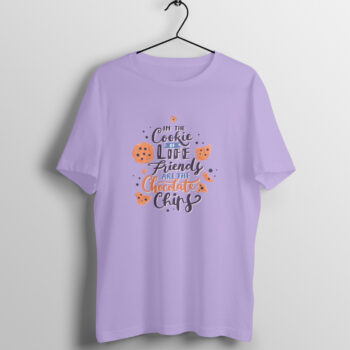 Men’s Foodie Cookie Life Printed Half Sleeve Round Neck T-Shirt