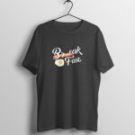 Men’s Foodie Break Fast Printed Half Sleeve Round Neck T-Shirt