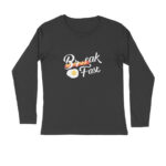 Men’s Foodie Break Fast Printed Full Sleeve T-shirt