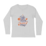 Men’s Foodie Cookie Life Printed Full Sleeve T-shirt