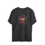 Men’s Foodie Cook Later Printed Oversized T-shirt