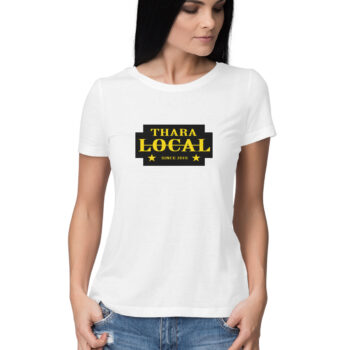 Women’s Dialogue Thara Local Printed Half Sleeve Round Neck T-Shirt