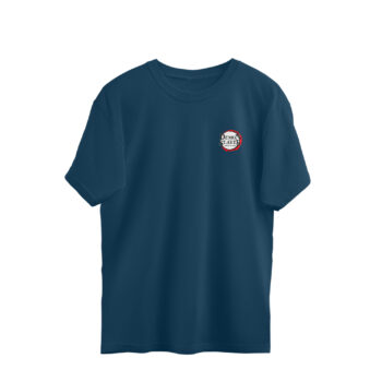 Anime Demon Slayer Tanjiro Printed Oversized T-Shirt