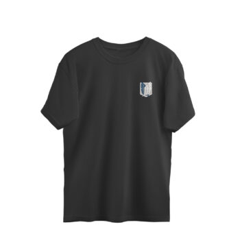 Anime Eren Yeager AOT Printed Oversized T-Shirt