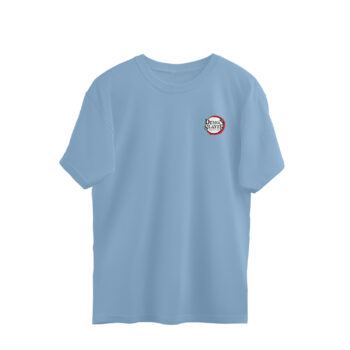 Anime Demon Slayer Tanjiro Printed Oversized T-Shirt