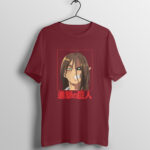 Anime Eren Titan AOT Printed Half Sleeve Round Neck T-Shirt