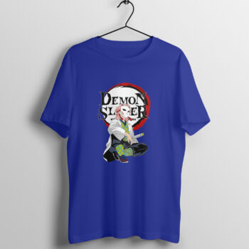 Anime Demon Slayer Training Printed Half Sleeve Round Neck T-Shirt